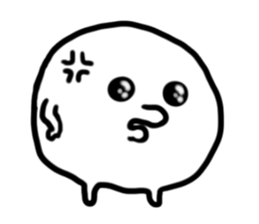 Cute marshmallow(English version) sticker #11227920