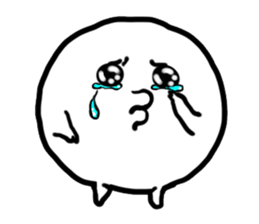 Cute marshmallow(English version) sticker #11227928