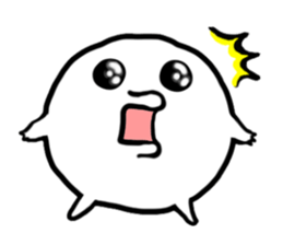 Cute marshmallow(English version) sticker #11227929