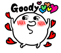 Cute marshmallow(English version) sticker #11227930