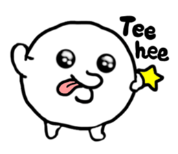 Cute marshmallow(English version) sticker #11227933