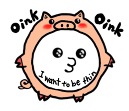 Cute marshmallow(English version) sticker #11227938