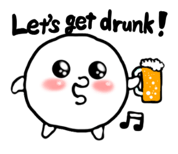 Cute marshmallow(English version) sticker #11227942