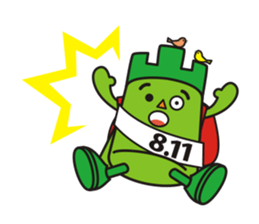 "Yeaman" of the Mountain day character sticker #11229044