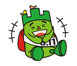 "Yeaman" of the Mountain day character sticker #11229045