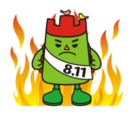 "Yeaman" of the Mountain day character sticker #11229049