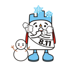 "Yeaman" of the Mountain day character sticker #11229059