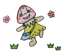 beard of the Strawberry sticker #11229180