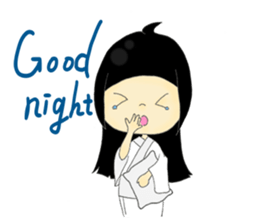 Taisho Roman Girl sticker #11229326