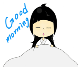 Taisho Roman Girl sticker #11229327