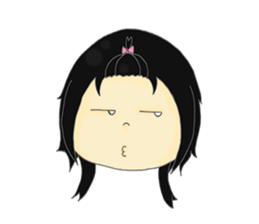 Taisho Roman Girl sticker #11229331