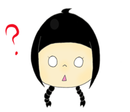 Taisho Roman Girl sticker #11229335