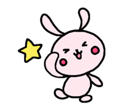 Daily life's conversation of rabbit. sticker #11229424