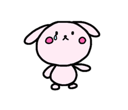 Daily life's conversation of rabbit. sticker #11229438