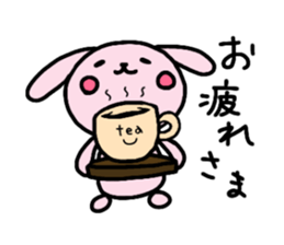 Daily life's conversation of rabbit. sticker #11229451