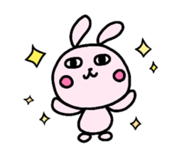 Daily life's conversation of rabbit. sticker #11229459