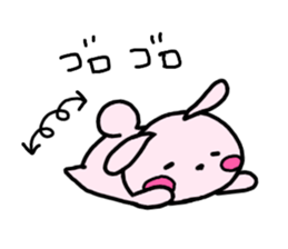 Daily life's conversation of rabbit. sticker #11229460