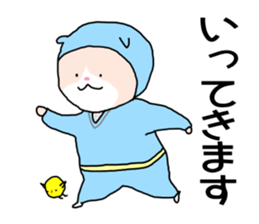 novice ninja dog2 sticker #11229866