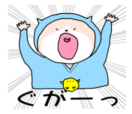 novice ninja dog2 sticker #11229873