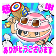 pop friends happy go lucky hey-ho!! sticker #11229996