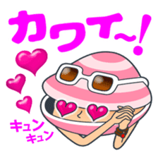 pop friends happy go lucky hey-ho!! sticker #11230003