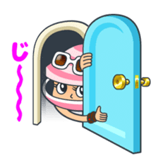 pop friends happy go lucky hey-ho!! sticker #11230005