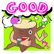 pop friends happy go lucky hey-ho!! sticker #11230007