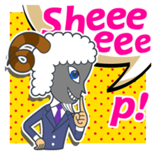 pop friends happy go lucky hey-ho!! sticker #11230011