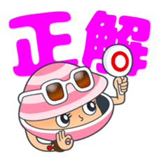 pop friends happy go lucky hey-ho!! sticker #11230015