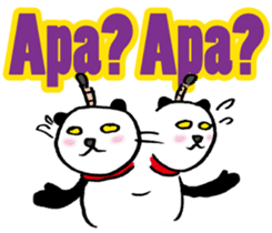 Easy Indonesian language (Panda Samurai) sticker #11230152