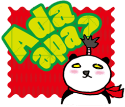 Easy Indonesian language (Panda Samurai) sticker #11230167