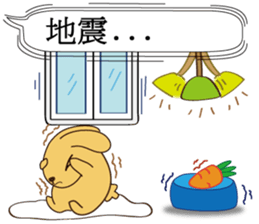 Chat raise rabbits Machi (brand new) sticker #11231384