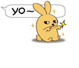 Chat raise rabbits Machi (brand new) sticker #11231405