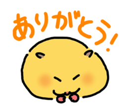 Sleepy hamsters sticker #11231826