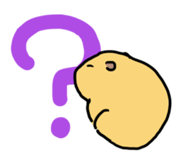 Sleepy hamsters sticker #11231831