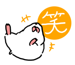 Sleepy hamsters sticker #11231835