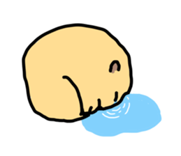 Sleepy hamsters sticker #11231853