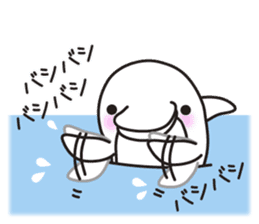 Sticker of a cute dolphin <summer> sticker #11231921