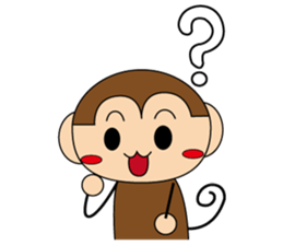 Mr.monkey and Ms.rabbit sticker #11231995