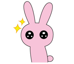 Mr.monkey and Ms.rabbit sticker #11232004