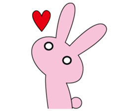 Mr.monkey and Ms.rabbit sticker #11232005