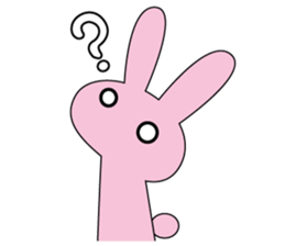 Mr.monkey and Ms.rabbit sticker #11232009