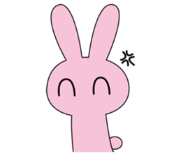 Mr.monkey and Ms.rabbit sticker #11232017