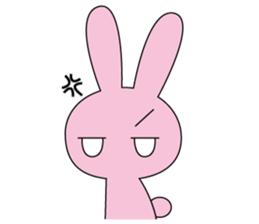 Mr.monkey and Ms.rabbit sticker #11232018