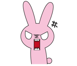 Mr.monkey and Ms.rabbit sticker #11232019