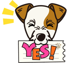 iinu - Parson Russell Terrier sticker #11232408