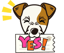 iinu - Parson Russell Terrier sticker #11232408