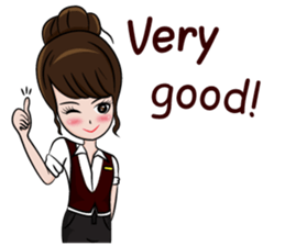 Miss barista sticker #11232548