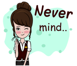 Miss barista sticker #11232555