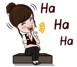 Miss barista sticker #11232559